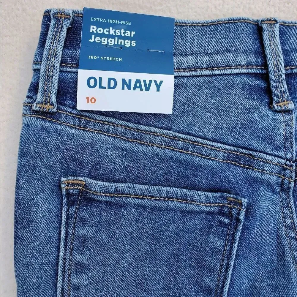 Old Navy Extra High Rise Rockstar Jeggings Size 10